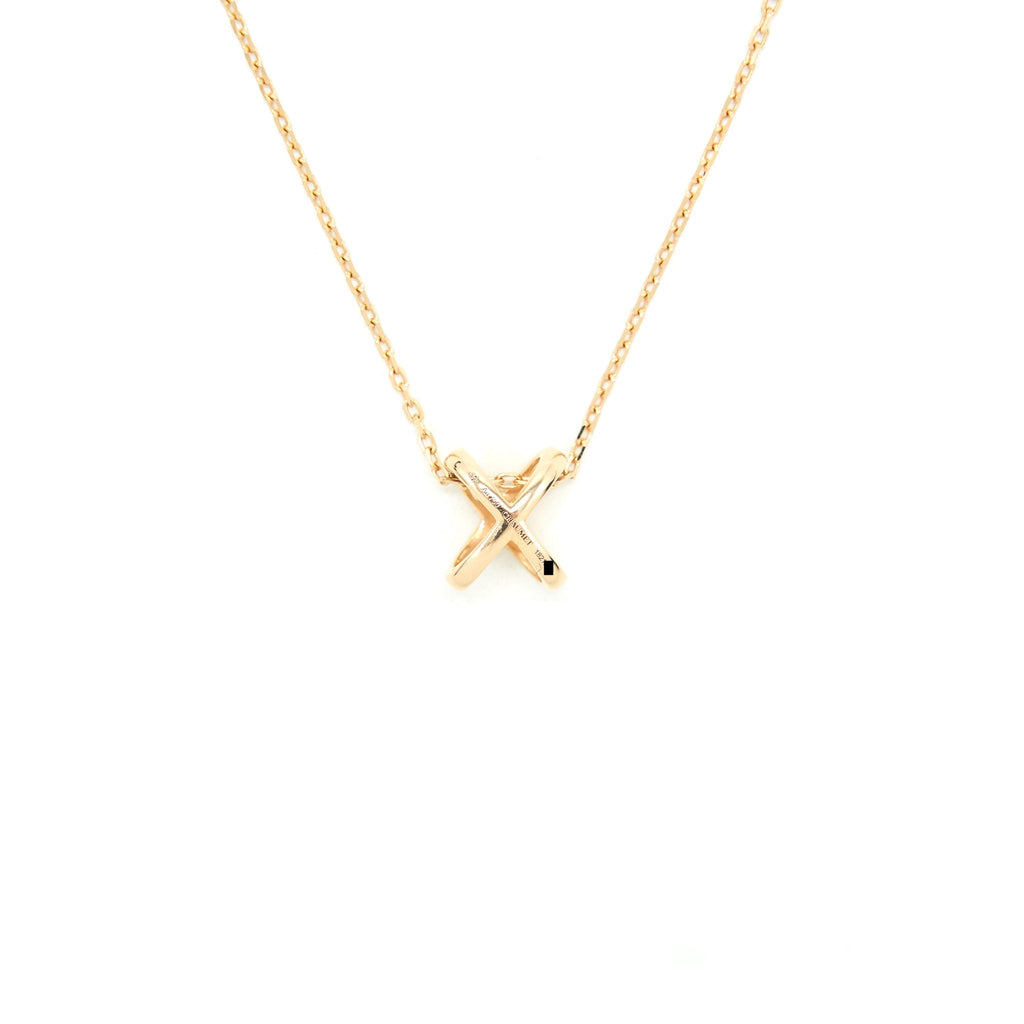 CHAUMET JEUX DE LIENS 18K ROSEGOLD WITH DIMONDS