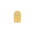 CHANEL 31 DOORPLATE DOOR BROOCH GOLD TONE
