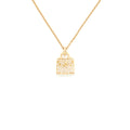 HERMES KELLY NECKLACE ROSEGOLD WITH DIAMONDS OLD VERSION