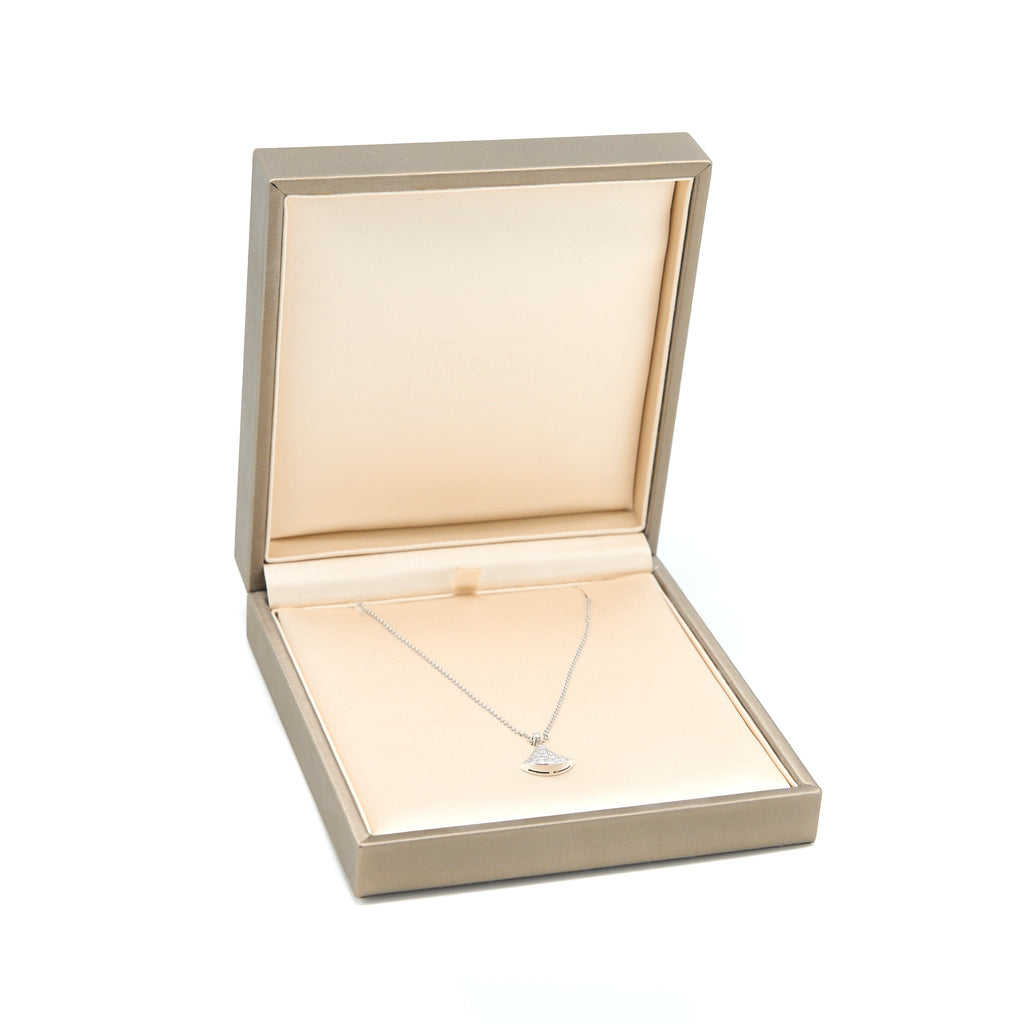 BVLGARI DIVA’S DREAM NECKLACE WHITE GOLD WITH DIAMONDS