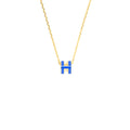 HERMES MINI POP H PENDANT BLUE ROYAL GHW