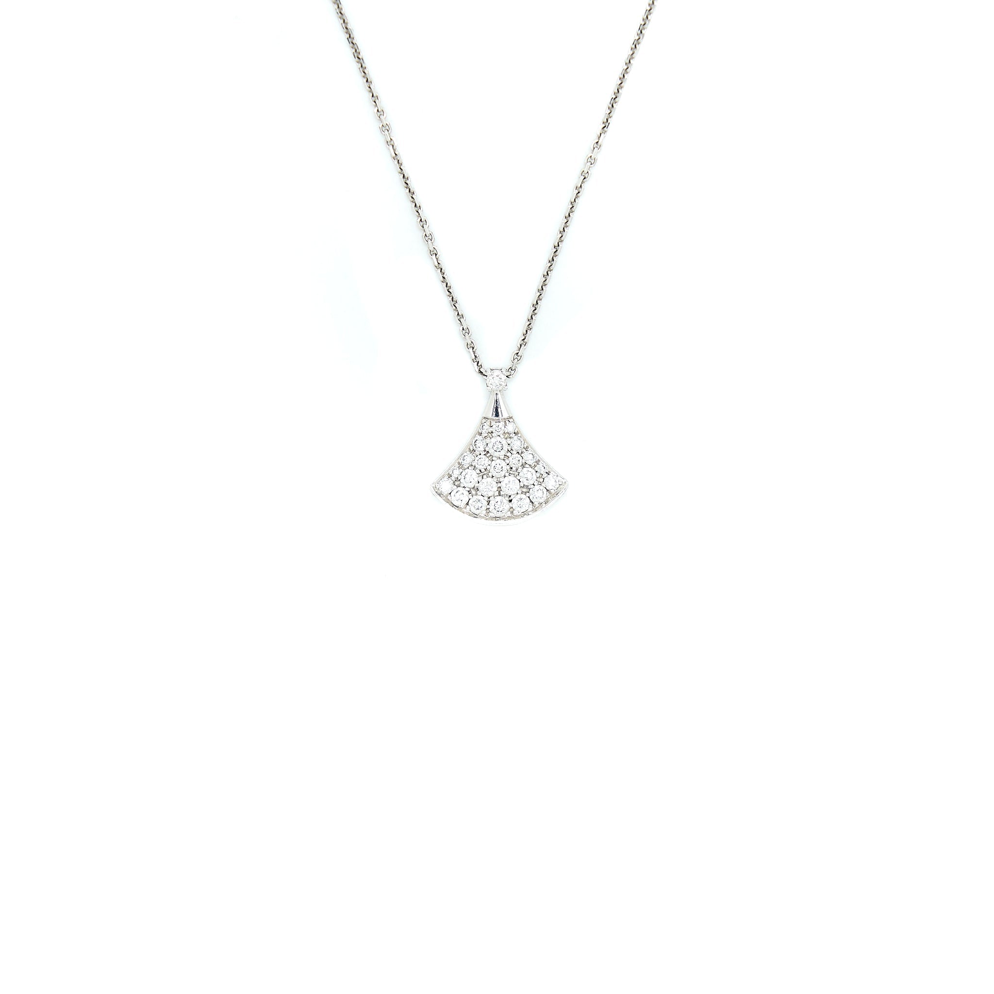 BVLGARI DIVA’S DREAM NECKLACE WHITE GOLD DIAMONDS