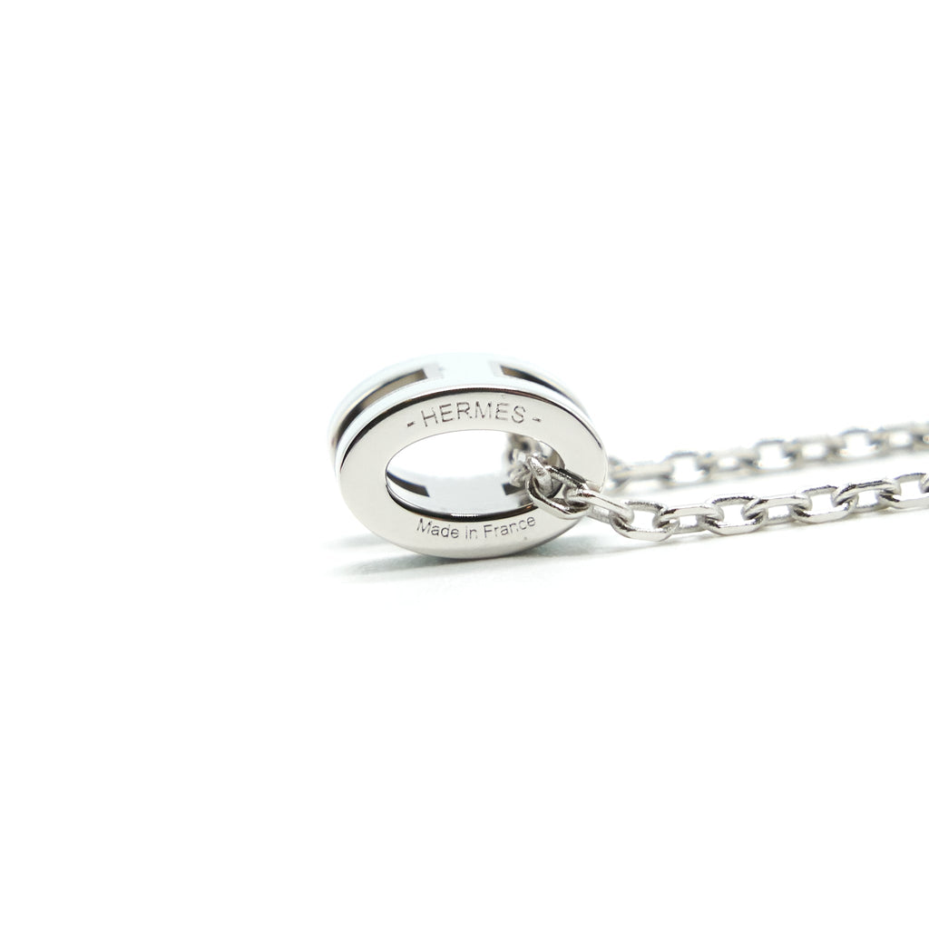 HERMES MINI POP H PENDANT BLUE ZEPHYR SHW
