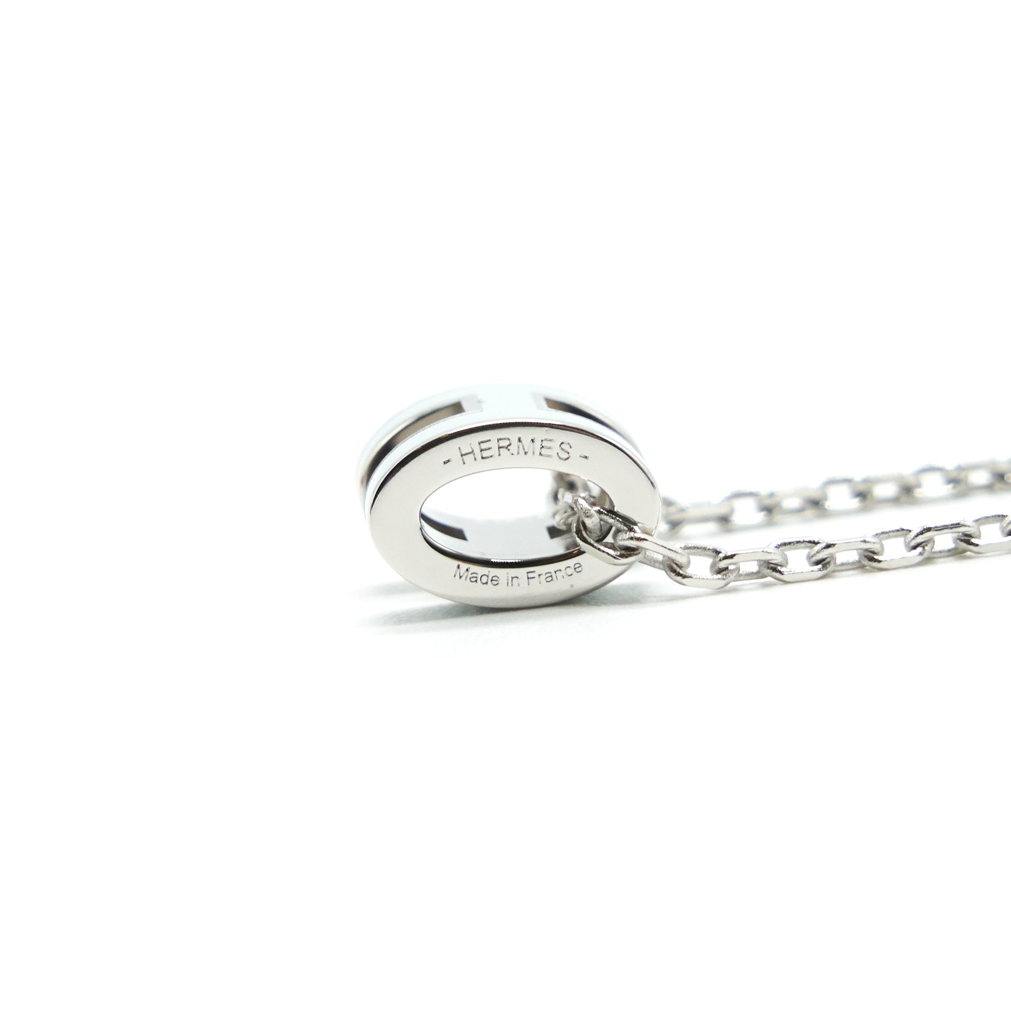 HERMES MINI POP H PENDANT BLUE ZEPHYR SHW