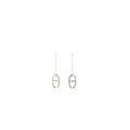 HERMES FARANDOLE EARRINGS SLIVER