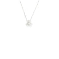 VAN CLEEF & ARPELS MINI MODEL FRIVOLE NECKLACE WHITE GOLD DIAMONDS