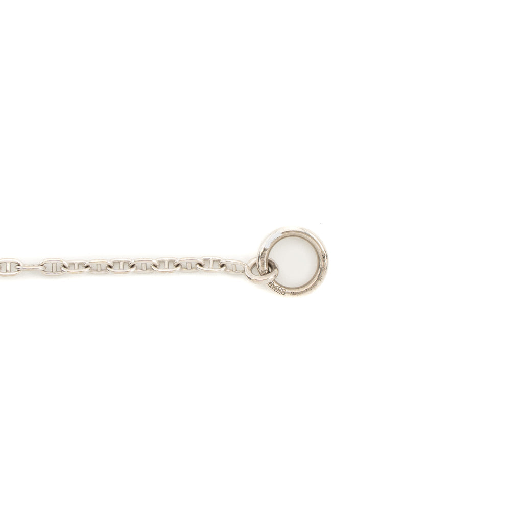 HERMES NEW FARANDOLE BRACELET WHITE GOLD WITH DIAMONDS