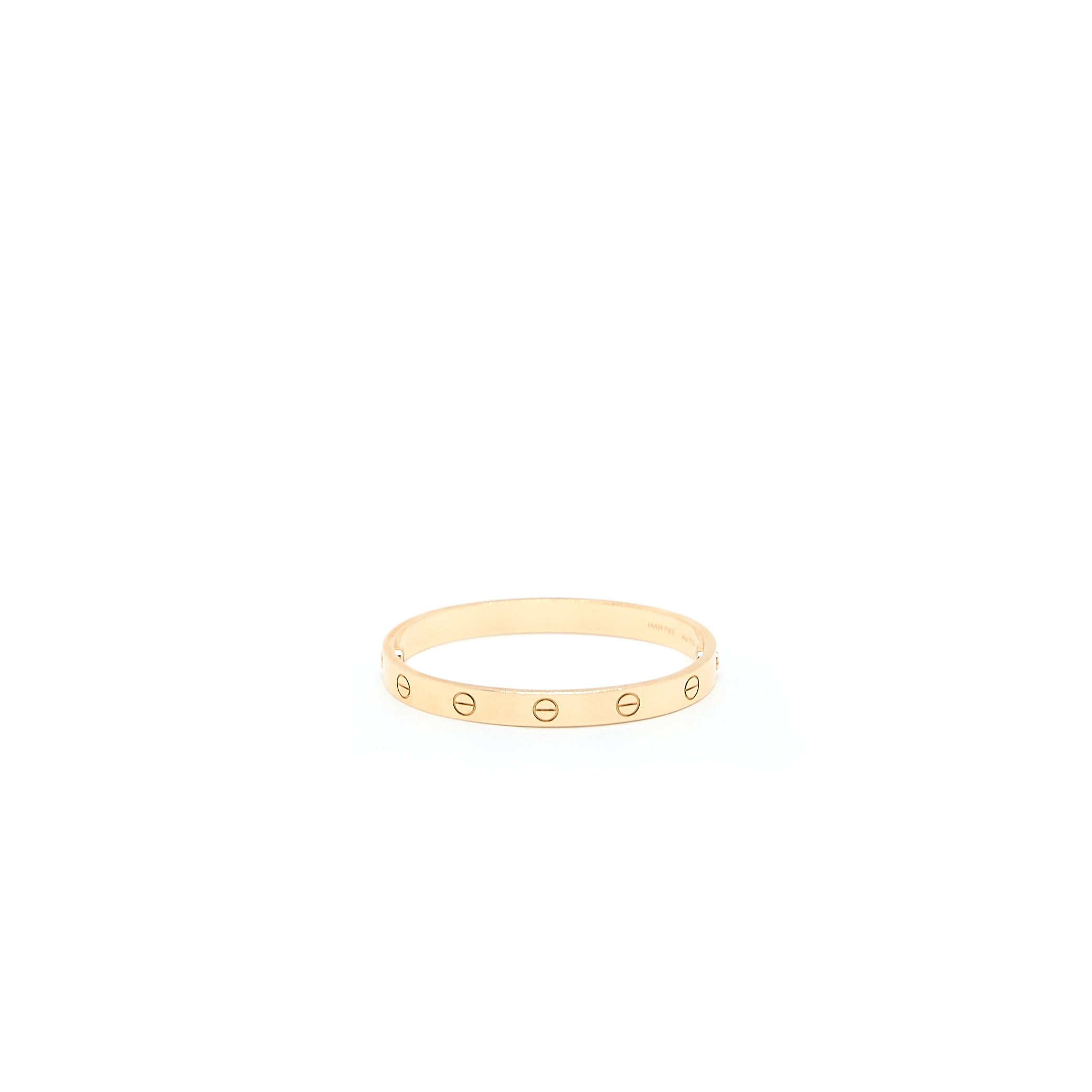 CARTIER LOVE BRACELET 18K ROSE GOLD