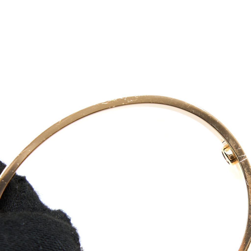 CARTIER LOVE BRACELET 18K ROSE GOLD