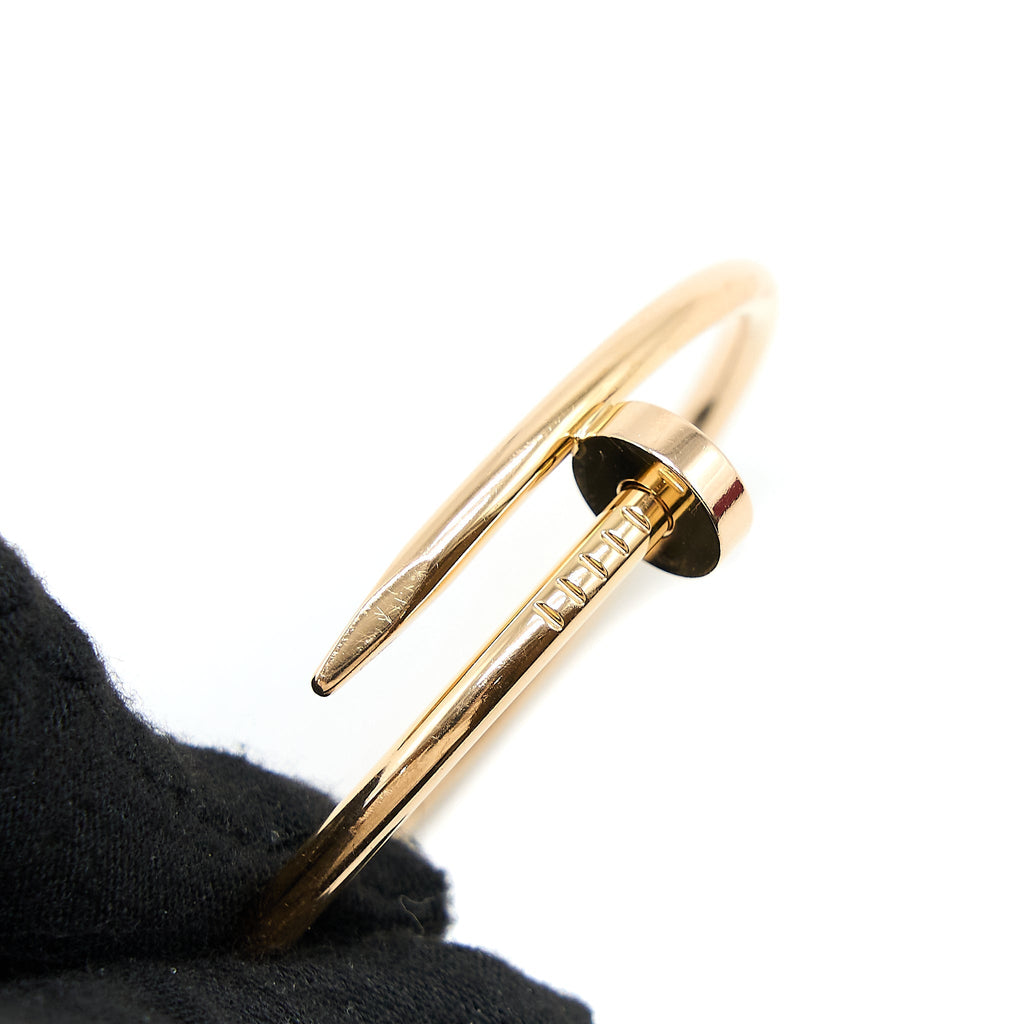 CARTIER JUSTE UN CLOU BRACELET 18K ROSE GOLD