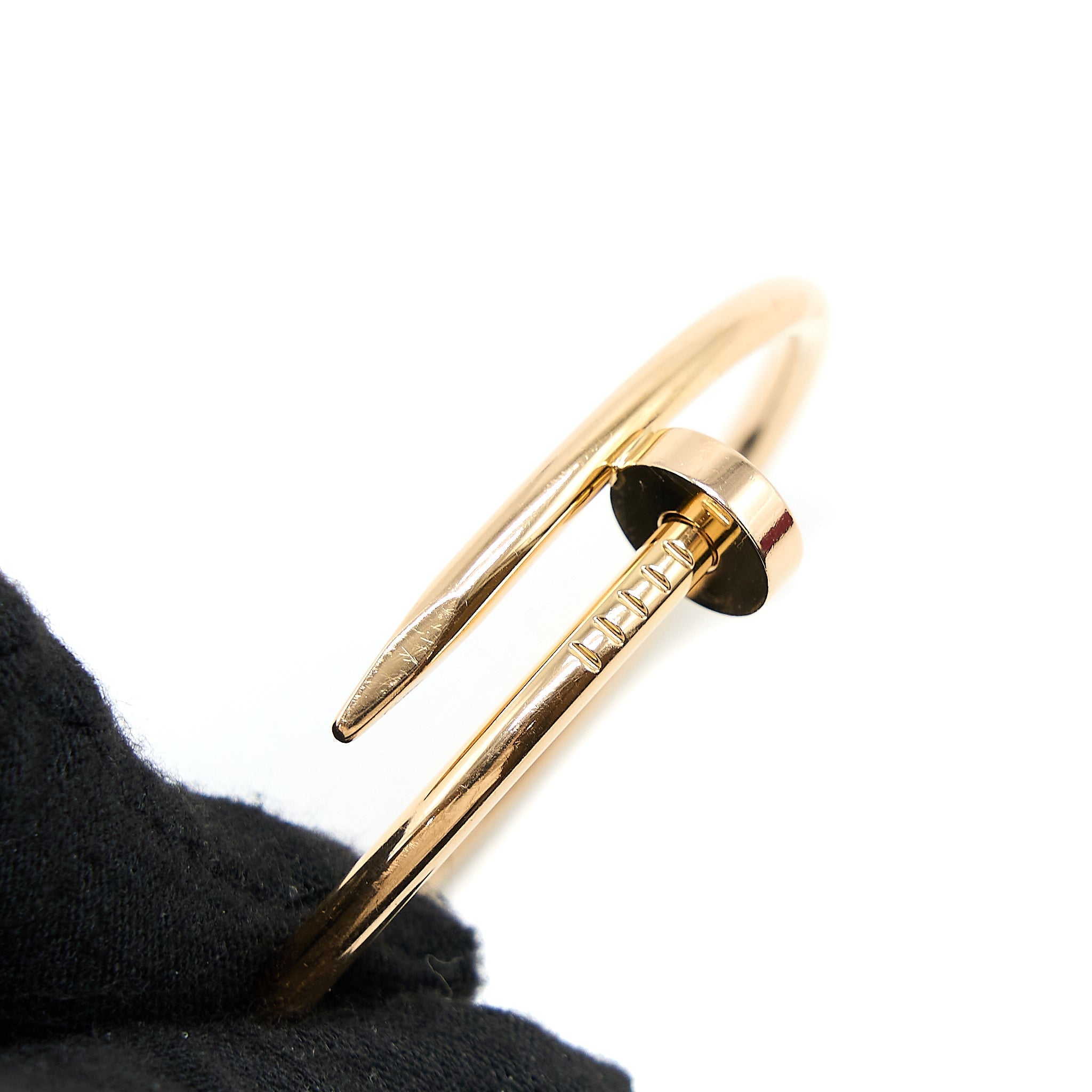 CARTIER JUSTE UN CLOU BRACELET 18K ROSE GOLD