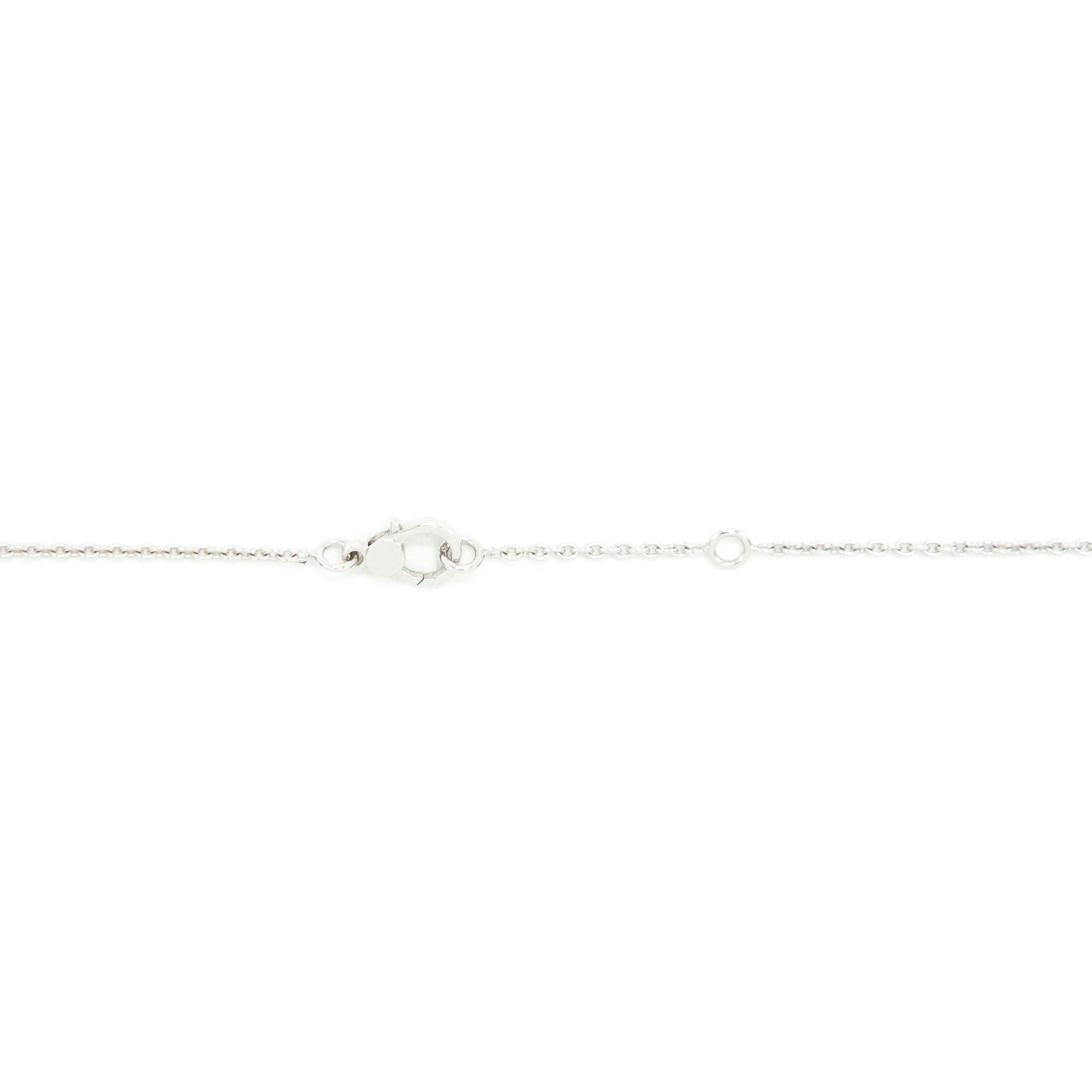 HERMES FINESSE NECKLACE WHITE GOLD WITH DIAMONDS