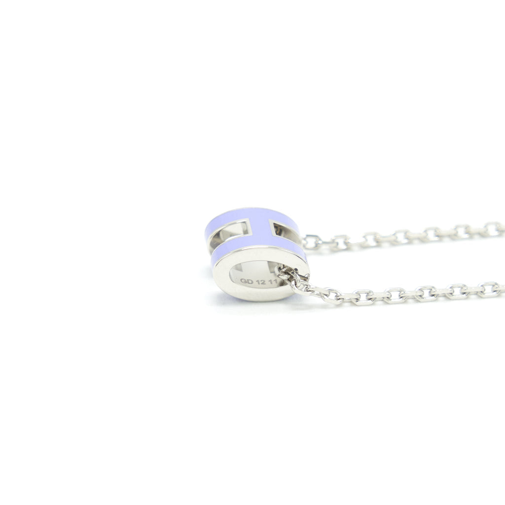 HERMES MINI POP H PENDANT LAITON PALLADIUM SHW