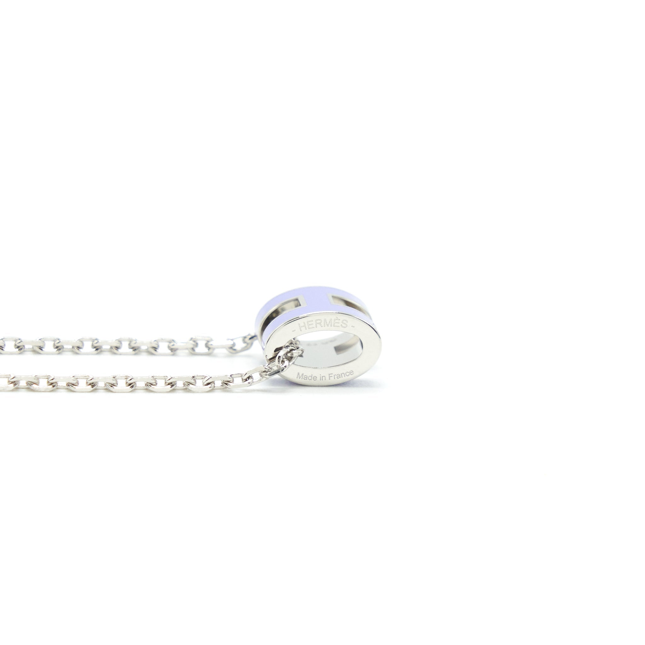 HERMES MINI POP H PENDANT LAITON PALLADIUM SHW