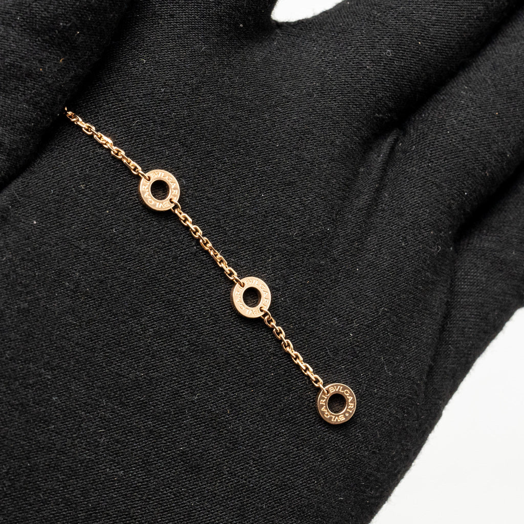 BVLGARI DIVA’S DREAM NECKLACE 18K ROSE GOLD/ MOTHER OF PEARL WITH DIAMONDS