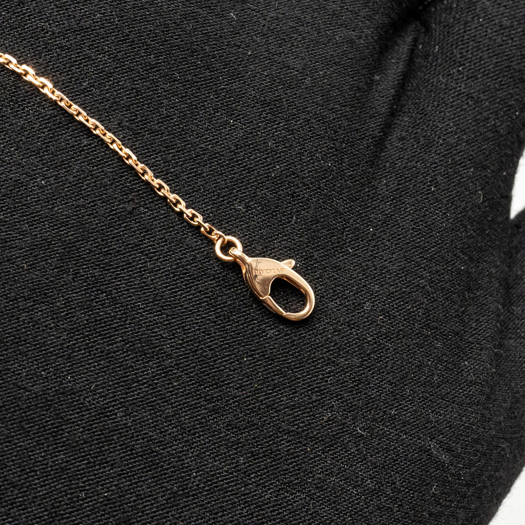 BVLGARI DIVA’S DREAM NECKLACE 18K ROSE GOLD/ MOTHER OF PEARL WITH DIAMONDS