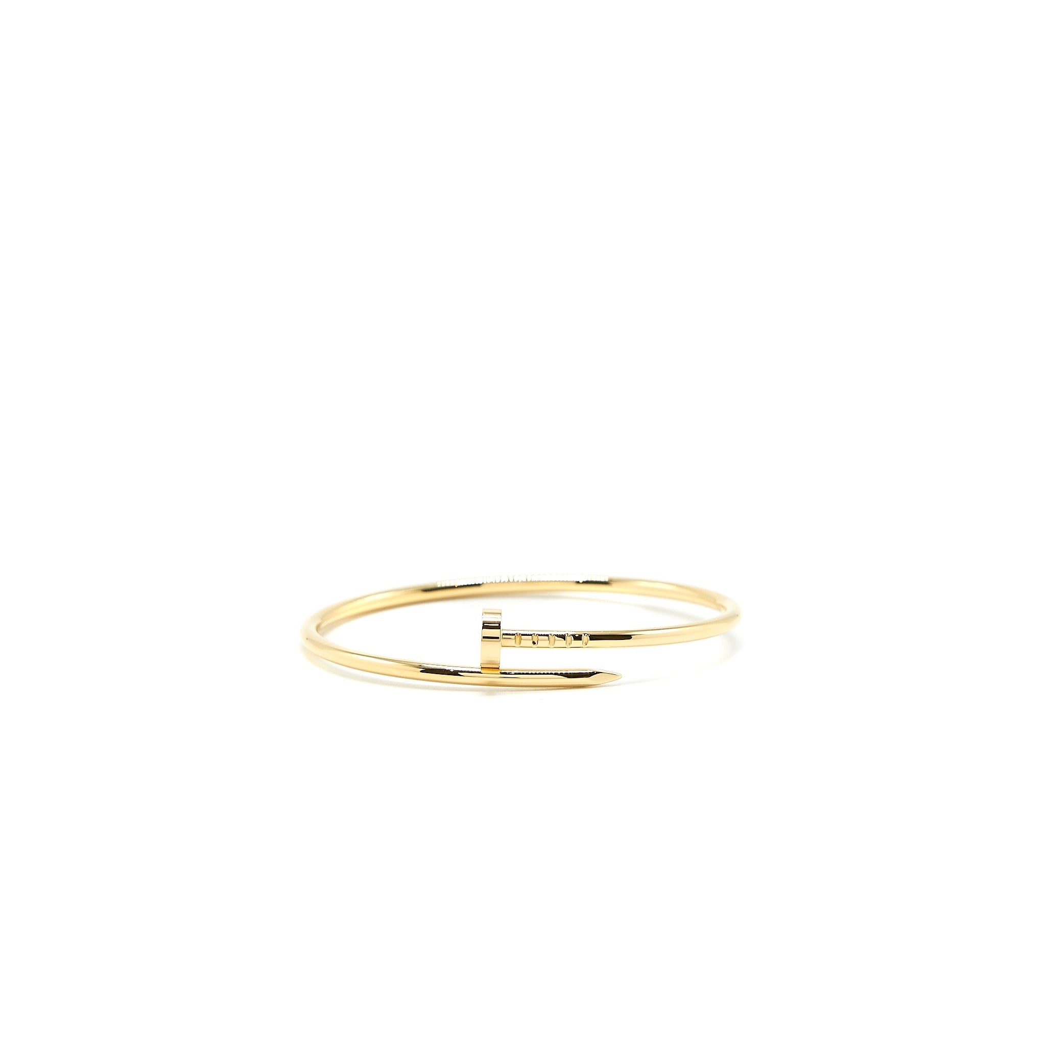 CARTIER JUSTE UN CLOU BRACELET YELLOW GOLD