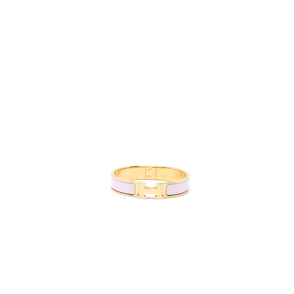 HERMES BRACELET LIGHT PINK GHW