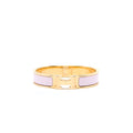 HERMES BRACELET LIGHT PINK GHW