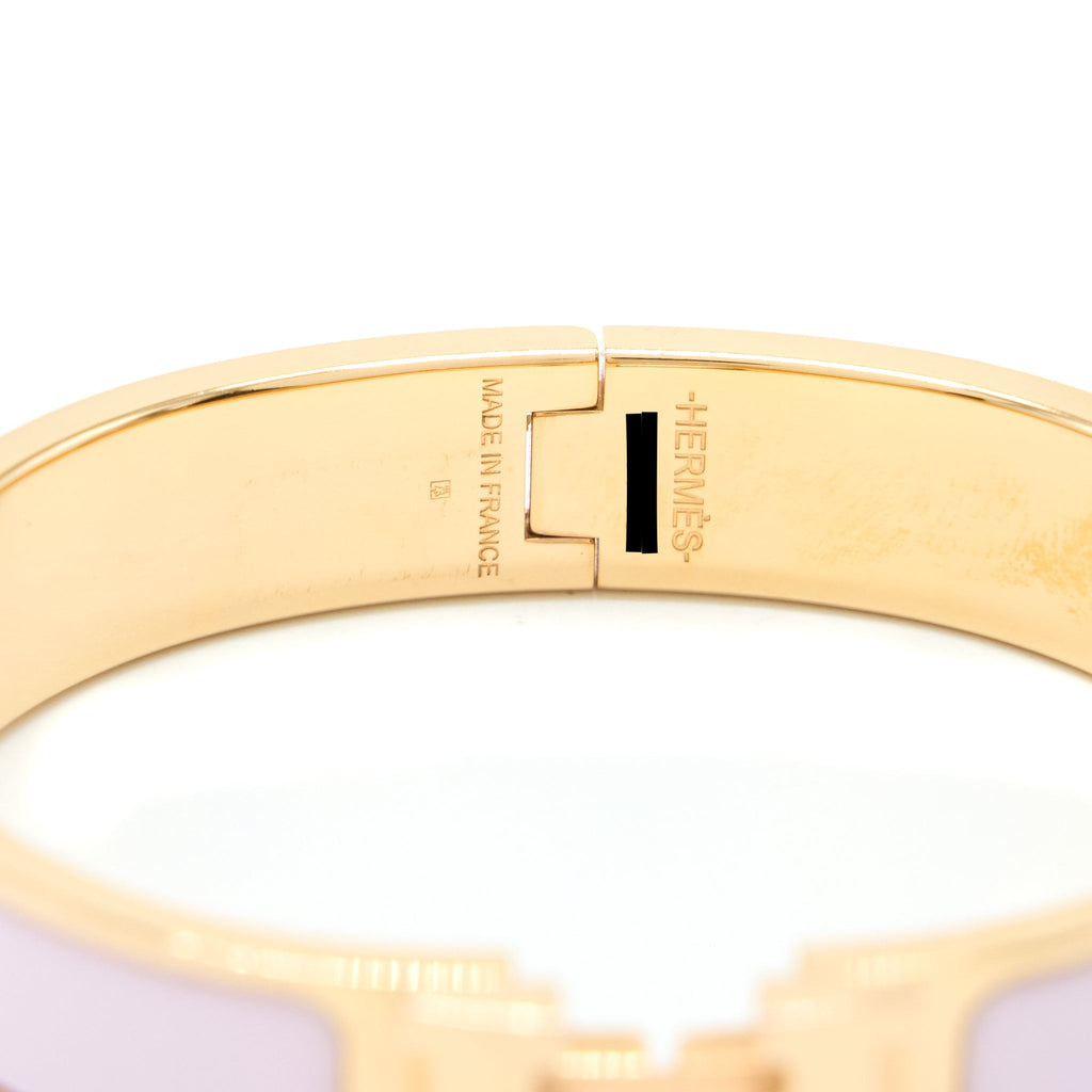 HERMES BRACELET LIGHT PINK GHW