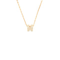 HERMES MINI POP H PENDANT MARRON GLACE ROSE GOLD