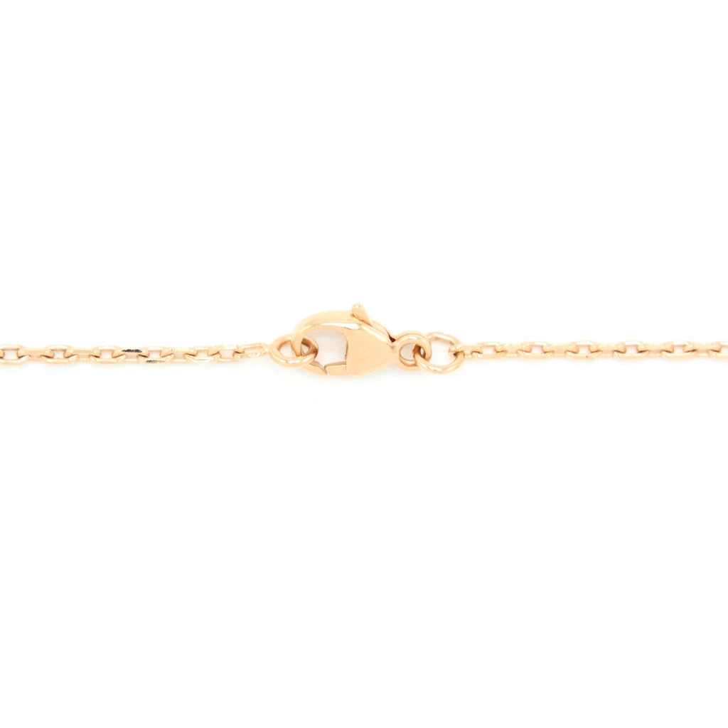 HERMES MINI POP H PENDANT MARRON GLACE ROSE GOLD