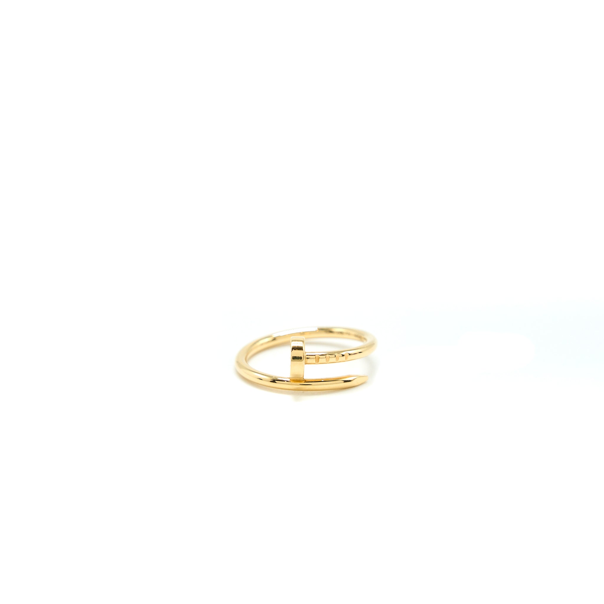 CARTIER JUST UN CLOU RING YELLOW GOLD