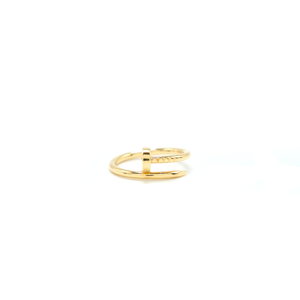 CARTIER JUST UN CLOU RING YELLOW GOLD