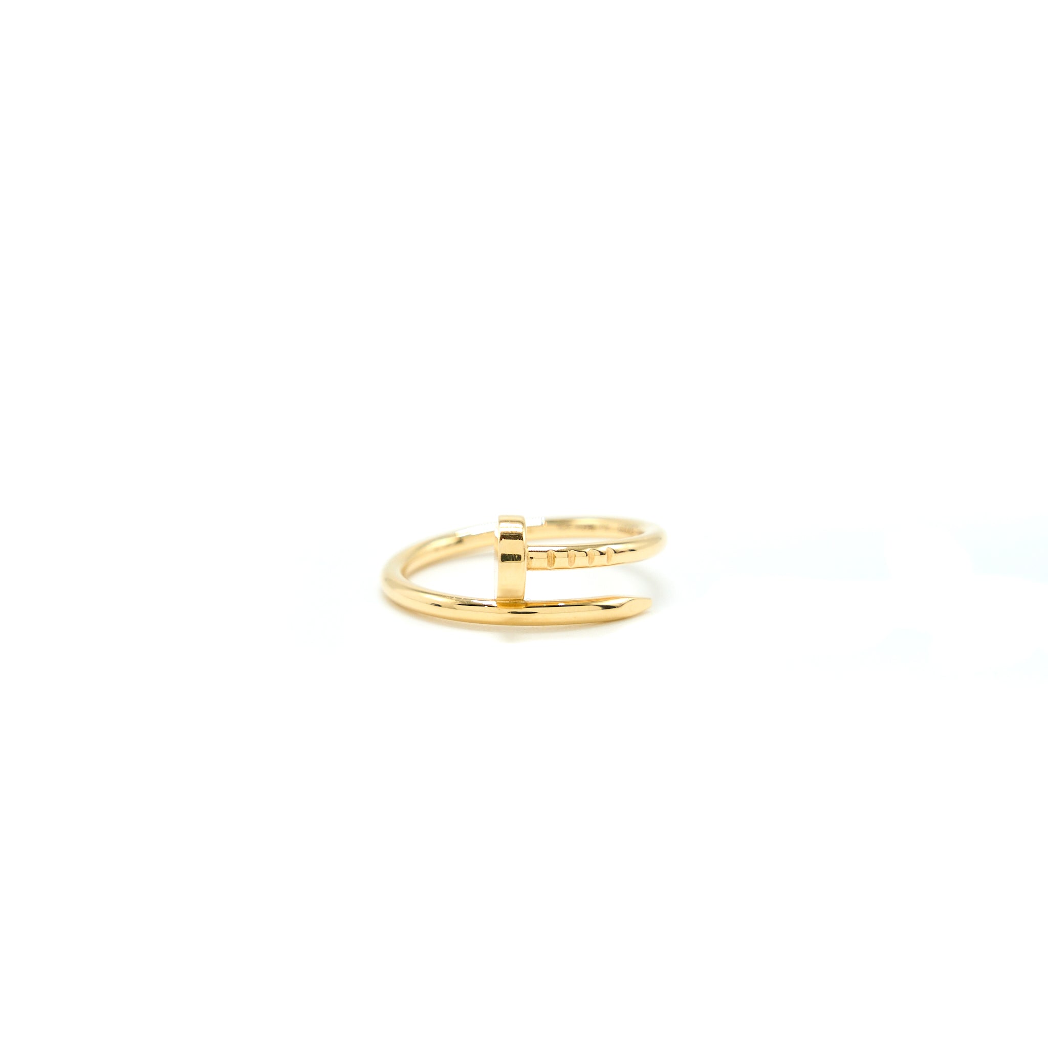 CARTIER JUST UN CLOU RING YELLOW GOLD