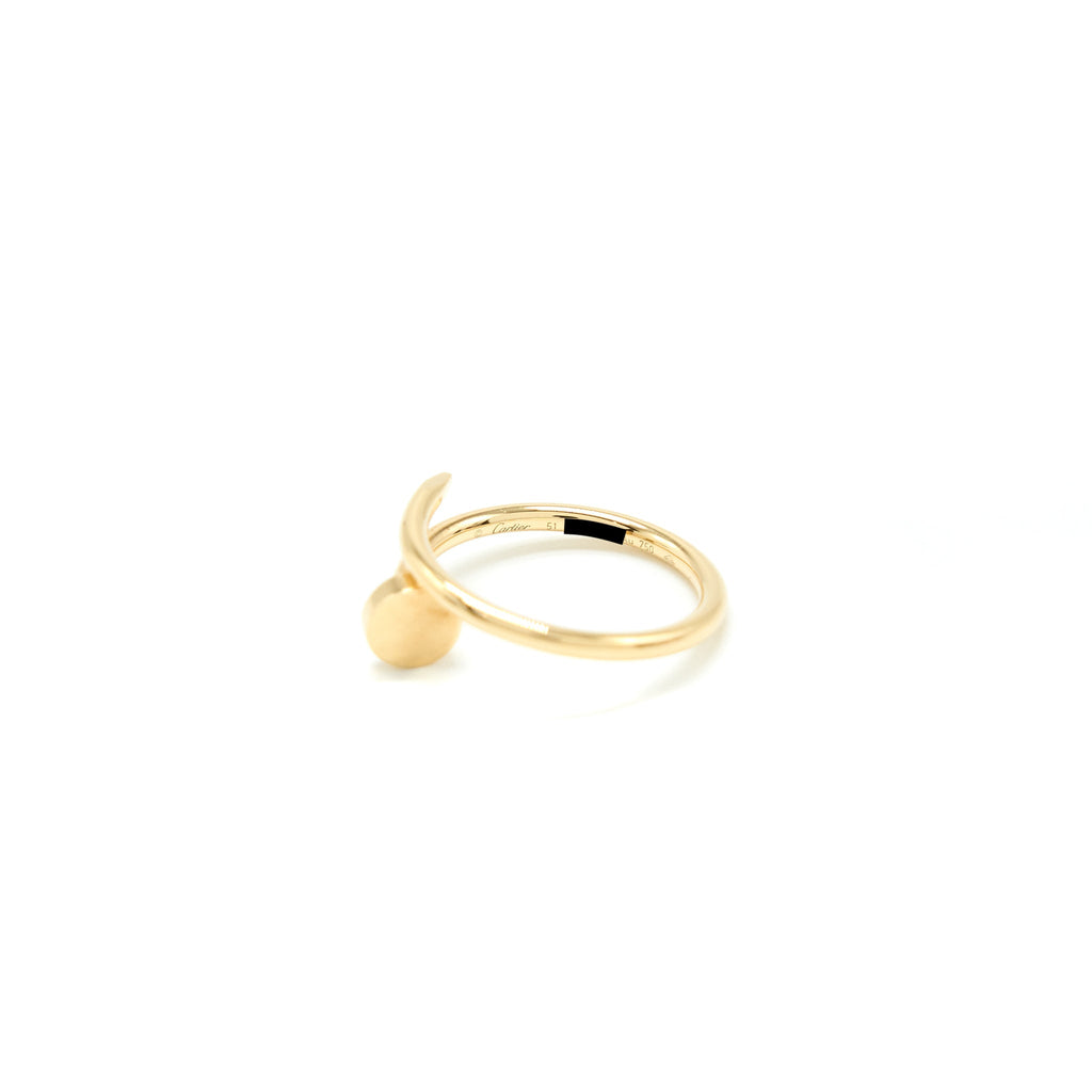 CARTIER JUST UN CLOU RING YELLOW GOLD