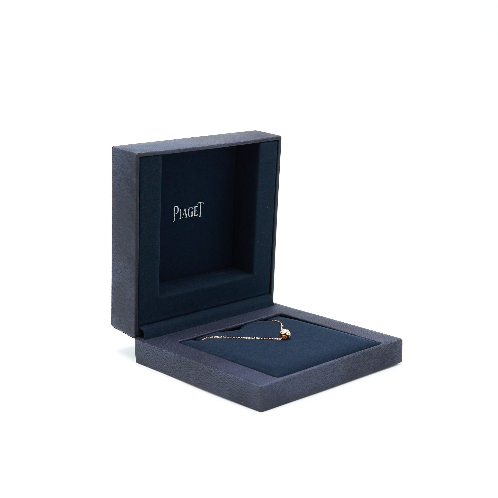 PIAGET POSSESSION PENDANT NECKLACE 18K ROSE GOLD WITH DIAMONDS