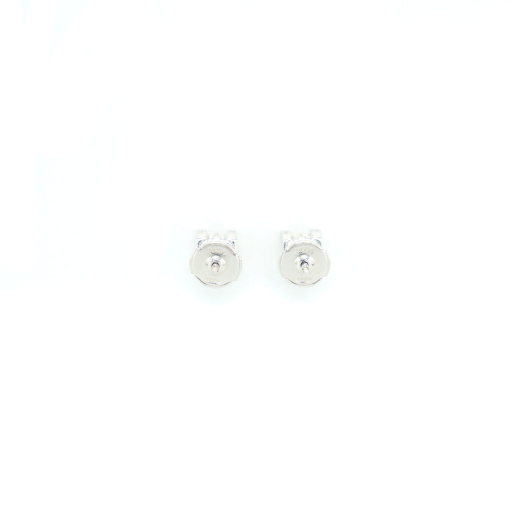 CARTIER DIAMOND EARRINGS WHITE GOLD