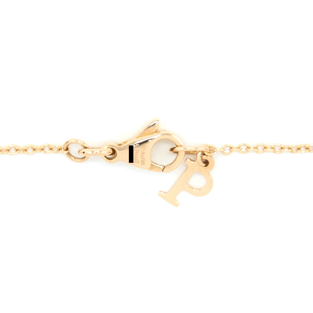 PIAGET POSSESSION PENDANT NECKLACE 18K ROSE GOLD WITH DIAMONDS