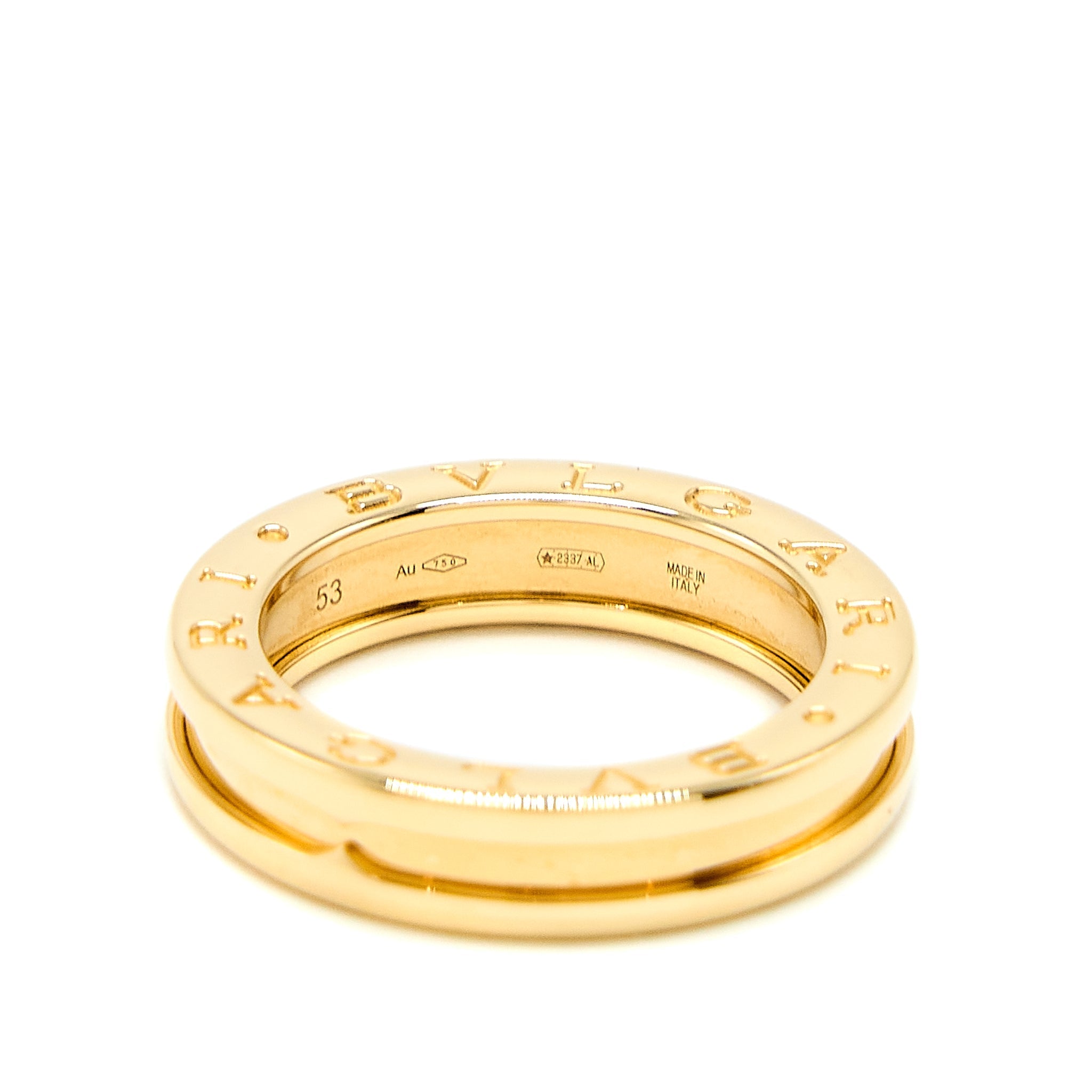 BVLGARI B.ZERO1 ONE-BAND YELLOW GOLD