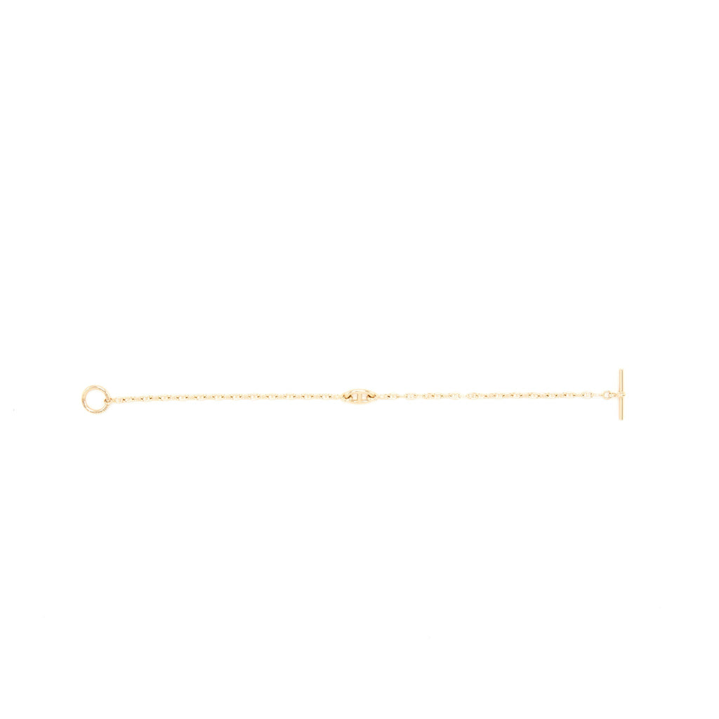 HERMES NEW FARANDOLE BRACELET ROSE GOLD