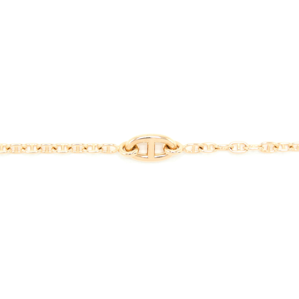 HERMES NEW FARANDOLE BRACELET ROSE GOLD
