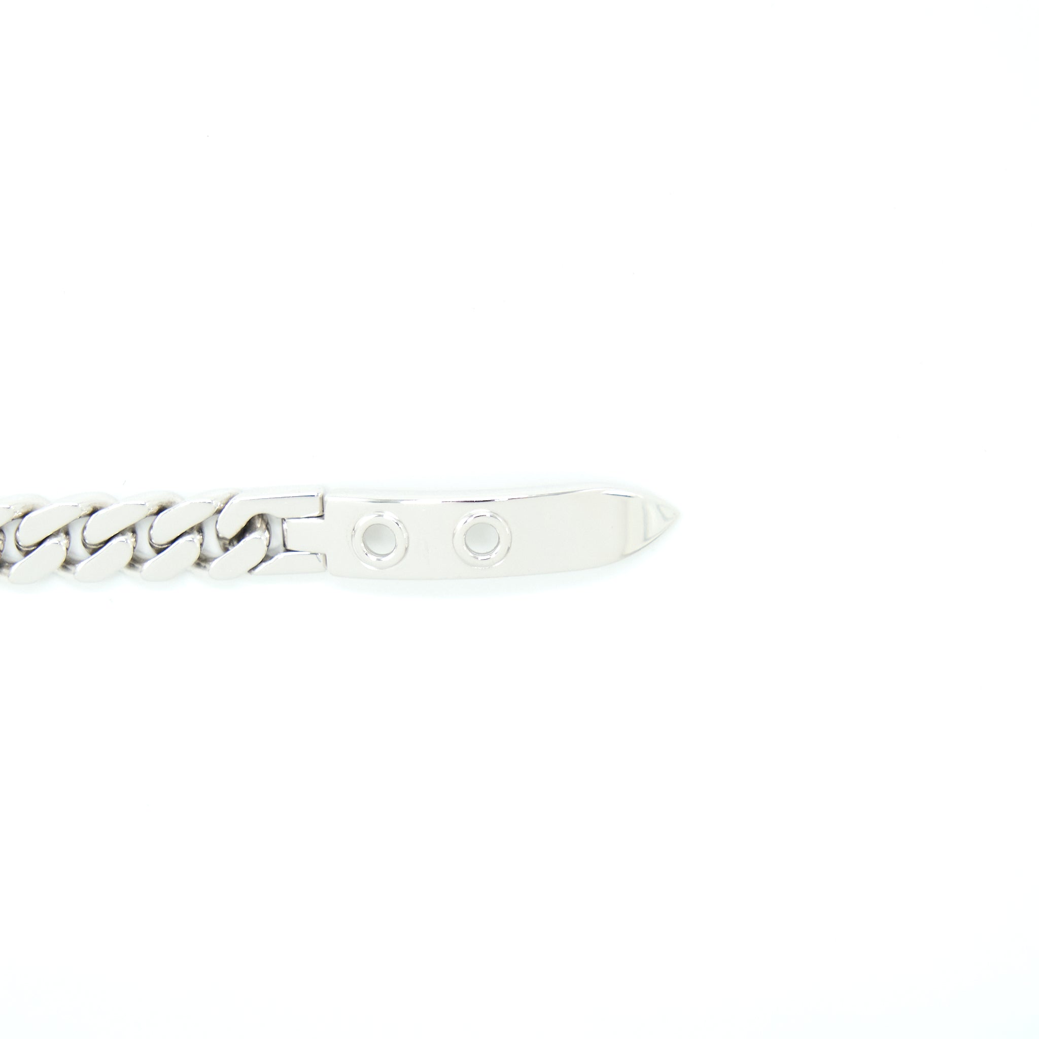 HERMES BOUCLE SELLIER BRACELET WHITE GOLD WITH DIAMONDS