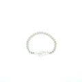 HERMES BOUCLE SELLIER BRACELET WHITE GOLD WITH DIAMONDS