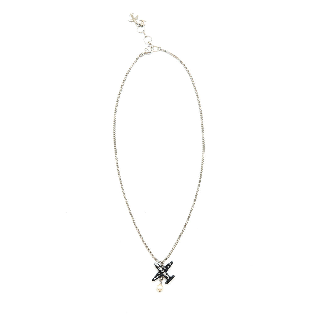 CHANEL MINI AIRPLANE NECKLACE