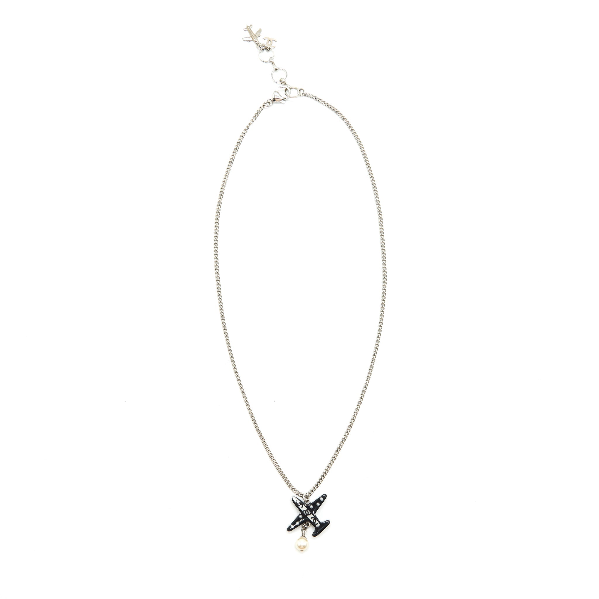 CHANEL MINI AIRPLANE NECKLACE