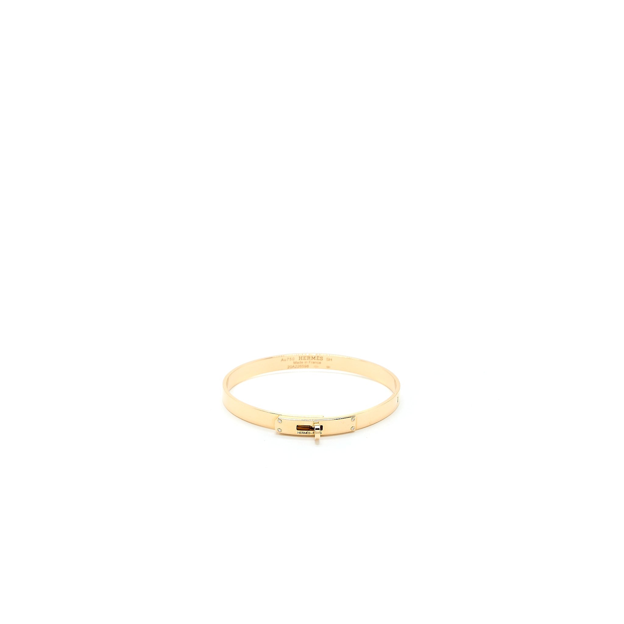 HERMES KELLY BRACELET ROSE GOLD