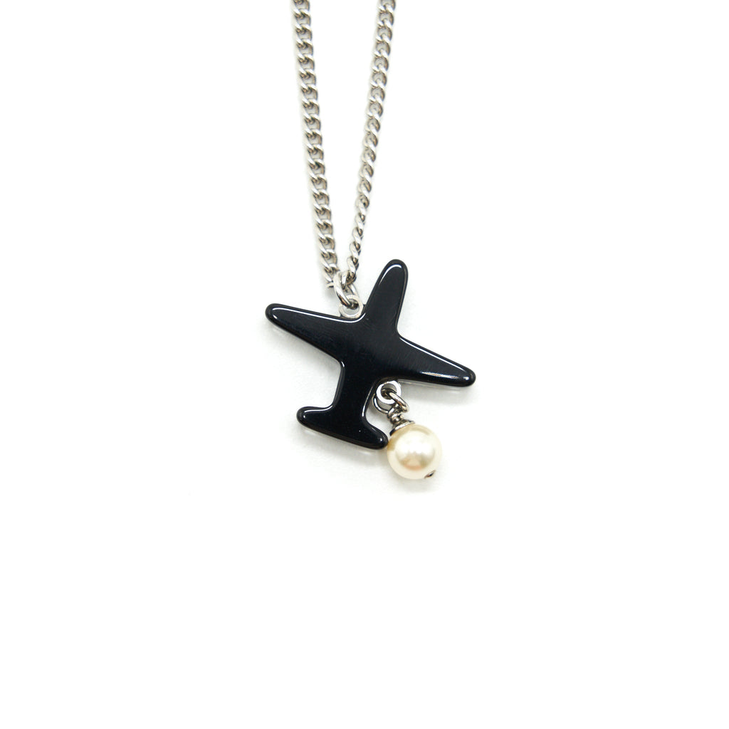 CHANEL MINI AIRPLANE NECKLACE