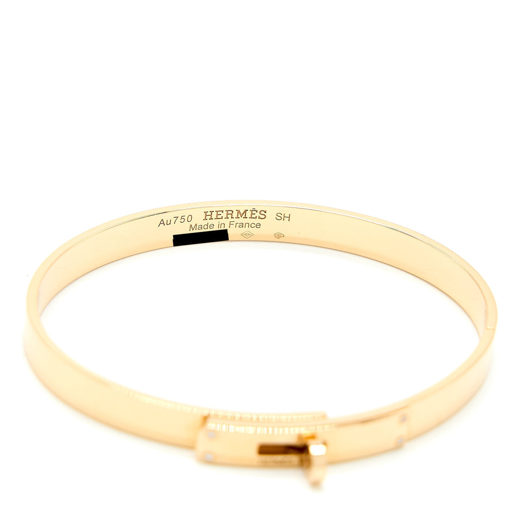 HERMES KELLY BRACELET ROSE GOLD