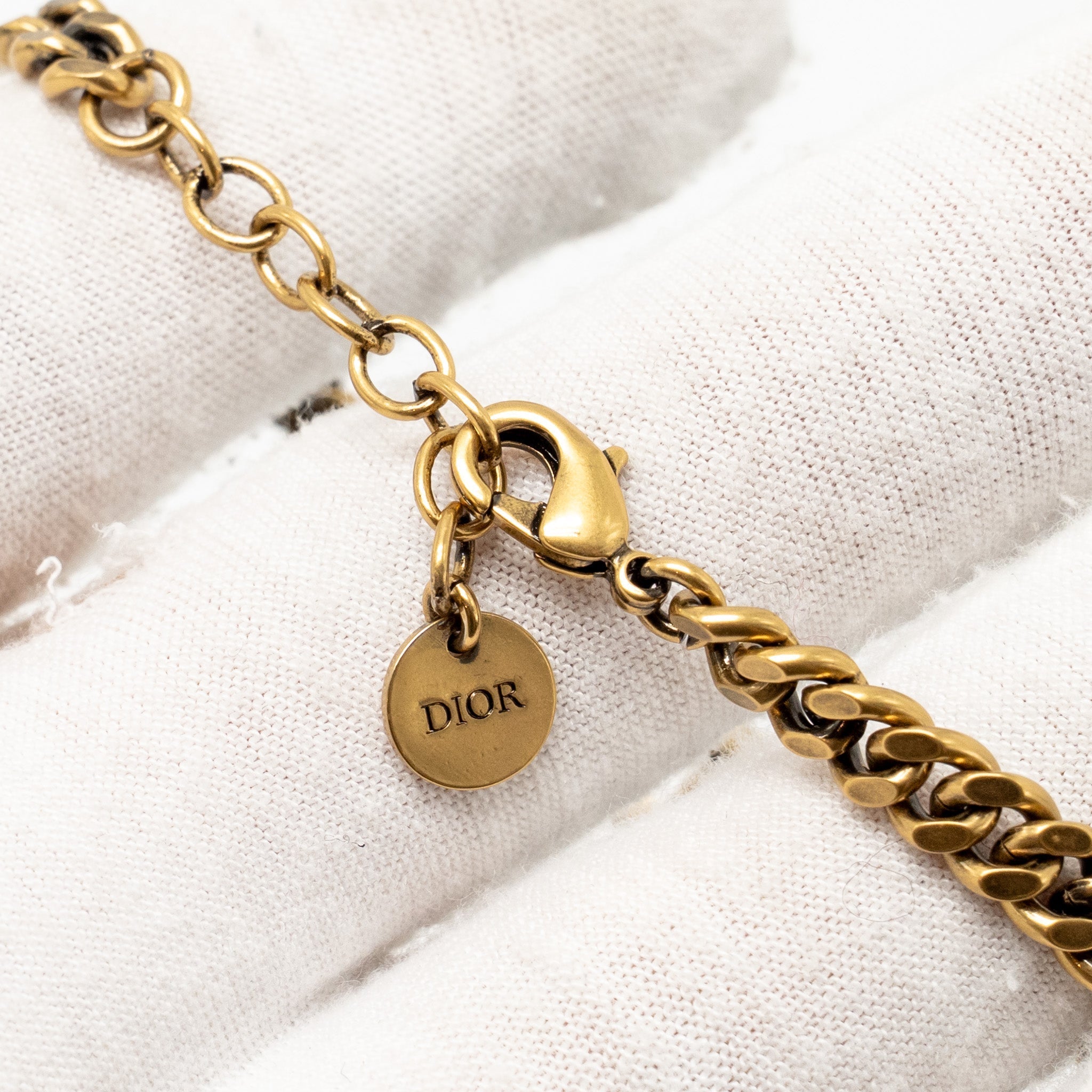 DIOR J’ADIOR PEARL BRACELET GOLD TONE