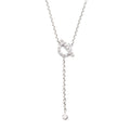 HERMES LAIAT FINESSE NECKLACE WHITE GOLD