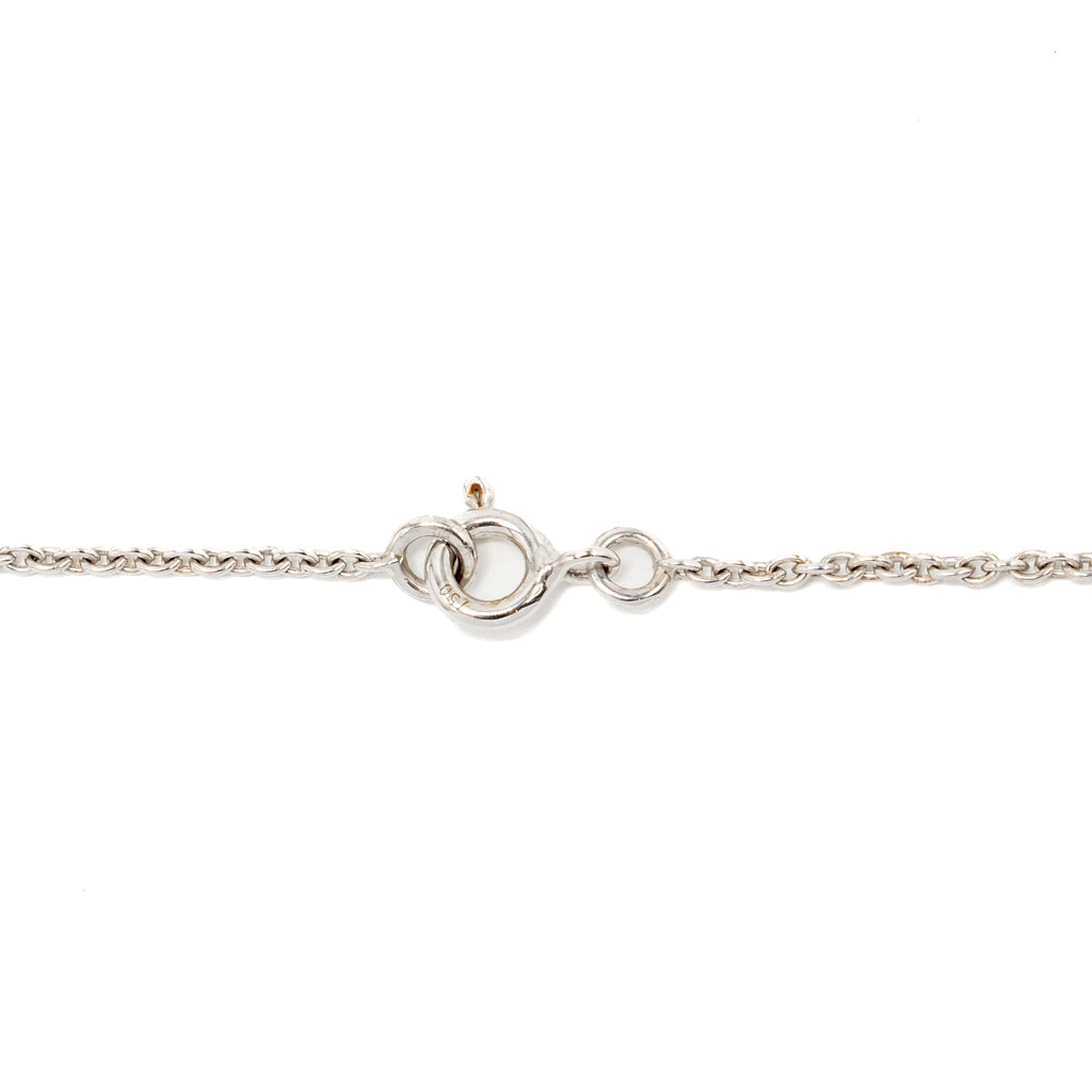 HERMES AMULETTE CONSTANCE PENDANT WHITE GOLD DIAMONDS