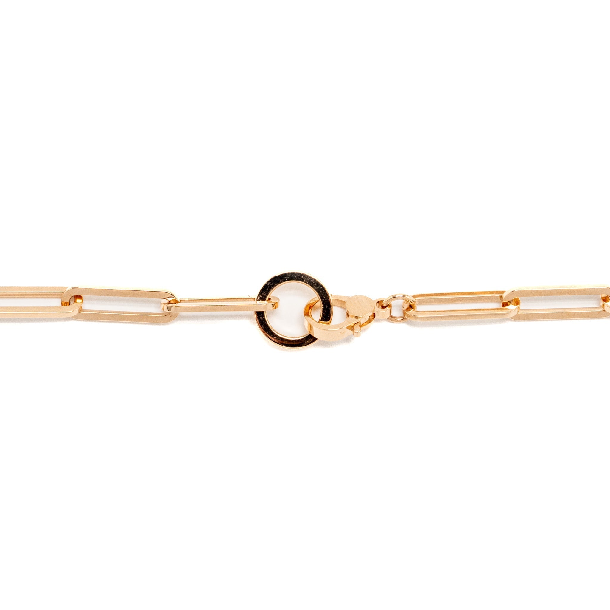 HERMES KELLY CHAIN CHOCKER/DOUBLE BRACELET ROSE GOLD, DIAMONDS
