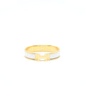 HERMES CLIC H BRACELET WHITE GHW