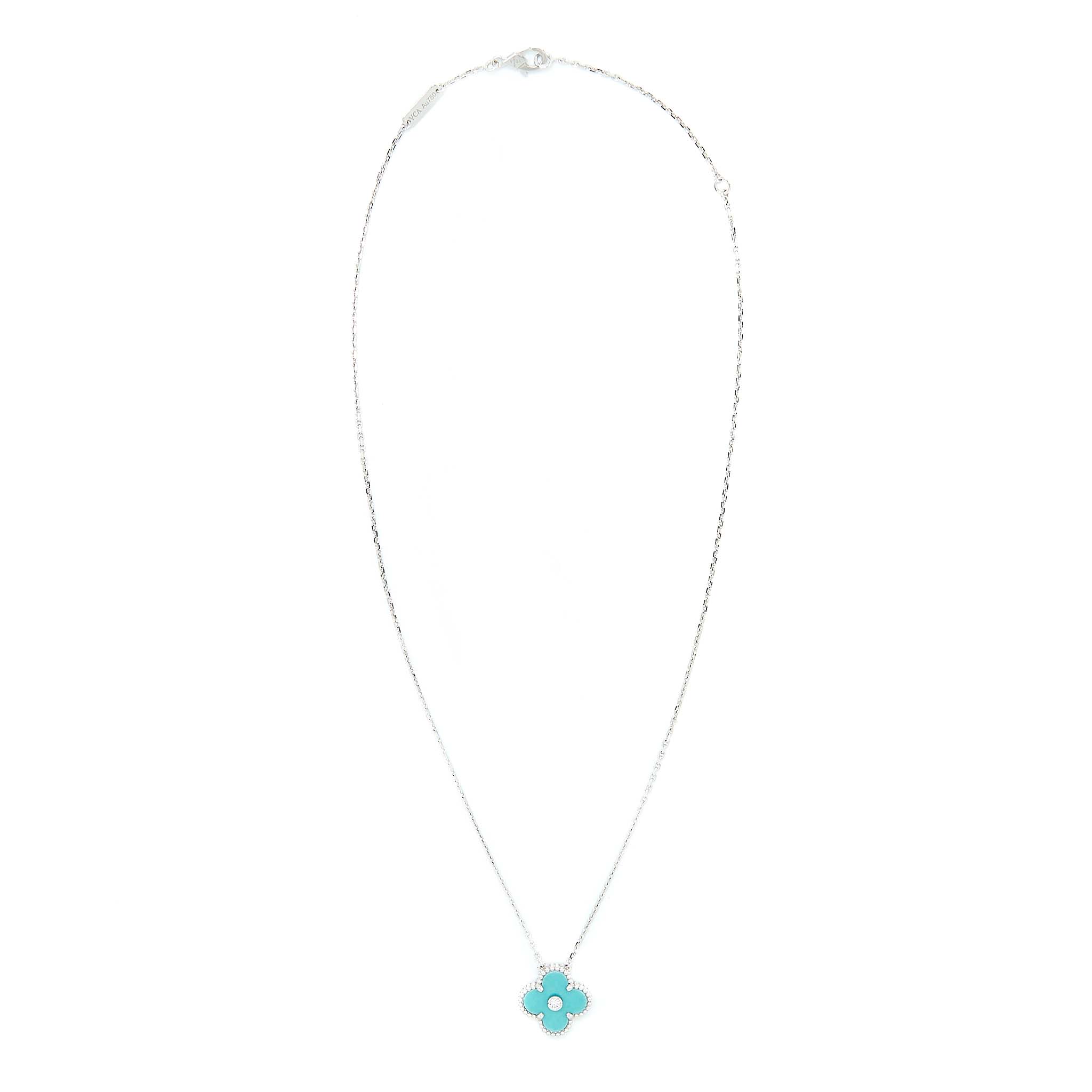 VAN CLEEF & ARPELS 2022 HOLIDAY CHRISTMAS LIMITED VINTAGE ALHAMBRA PENDANT
