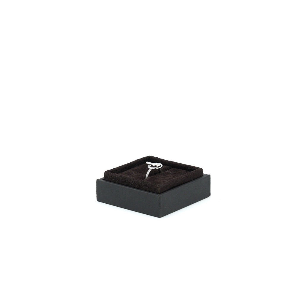 HERMES ECHAPPEE RING WHITE GOLD WITH DIAMONDS